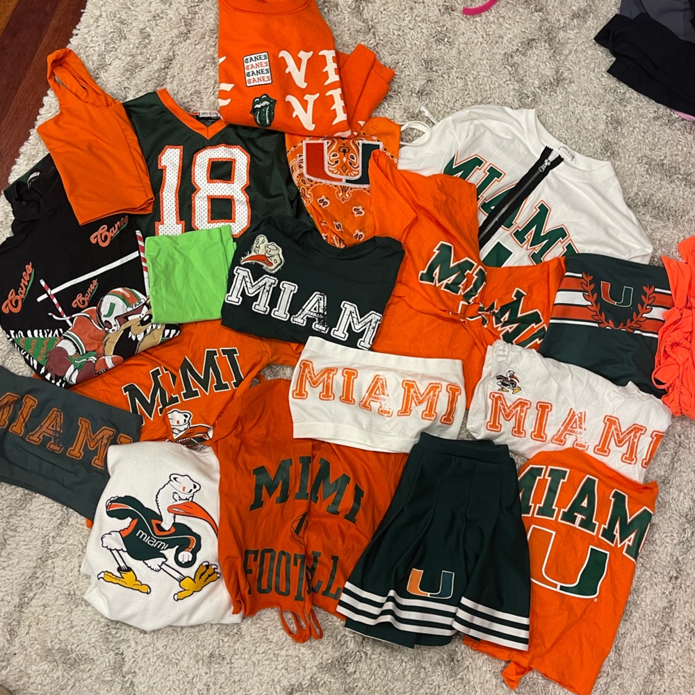 University of Miami Tailgate Clothes
